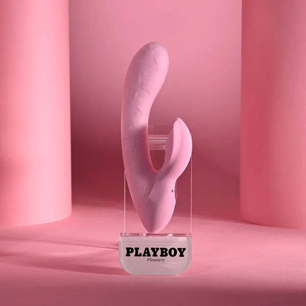 Playboy Pleasure RABBIT PARTY - Pink 15.2 cm USB Rechargeable Rabbit Vibrator — image 2 of 9