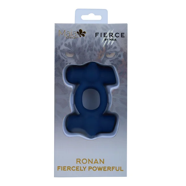 Maia RONAN - Blue - Blue USB Rechargeable Dual Vibrating Cock Ring — image 7 of 7