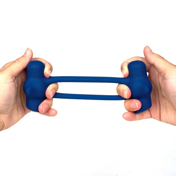 Maia RONAN - Blue - Blue USB Rechargeable Dual Vibrating Cock Ring — image 4 of 7