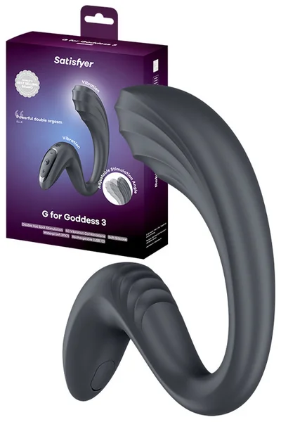 Satisfyer G for Goddess 3 6.3" Rabbit Vibrator — image 11 of 15