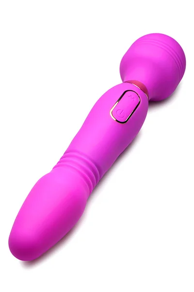 Wand Essentials Ultra Thrust-Her Deluxe 9.25" Thrusting & Vibrating Wand Massager — image 8 of 12