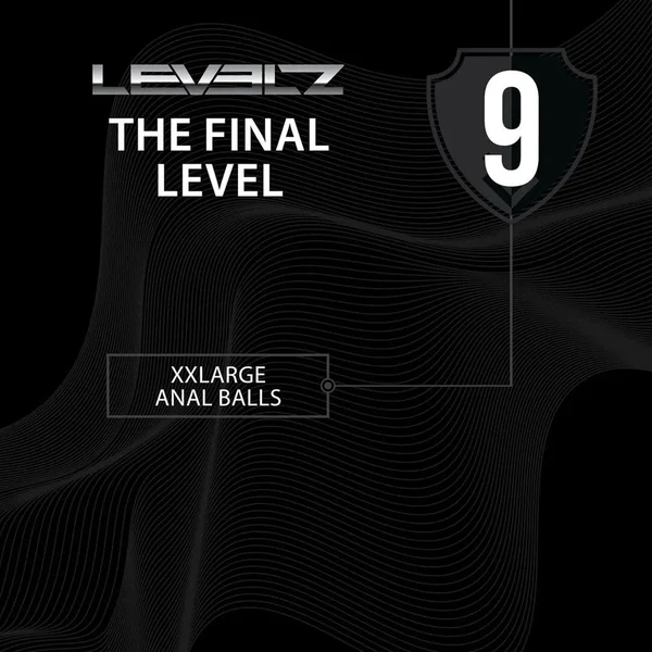 LEVELZ Round Anal Balls - XXL - 60mm - Black 52.5 cm XXL Anal Beads — image 5 of 7