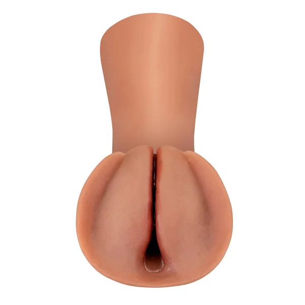 PDX Extreme Wet Pussies - Slippery Slit - Tan - Tan Self-Lubricating Vagina Stroker — image 2 of 5