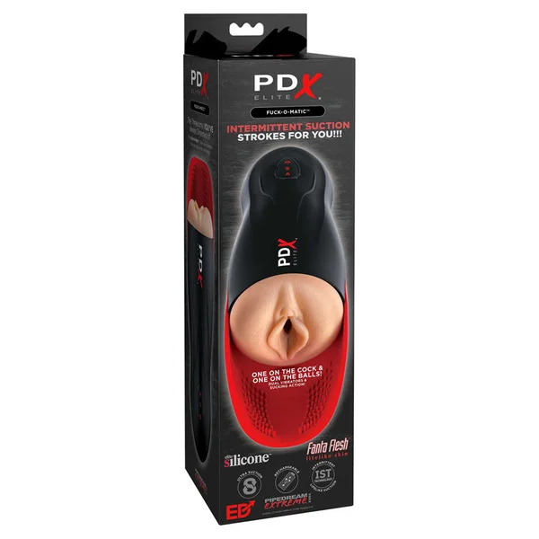 Pipedream Extreme Toys Elite Fuck-O-Matic - USB Rechargeable Sucking Masturbator — image 4 of 4