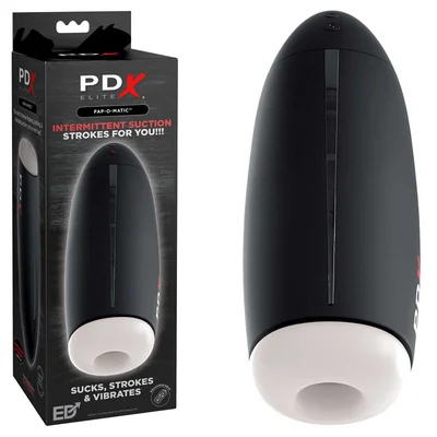 pipedream extreme toys elite fap o matic usb rechargeable sucking masturbator