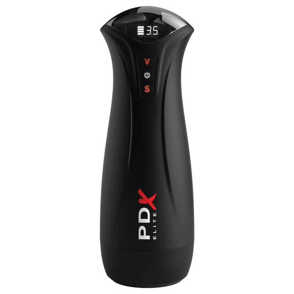 PDX Elite Fuck-Gasm - Flesh - USB Rechargeable Sucking & Vibrating Auto Stroker — image 5 of 10