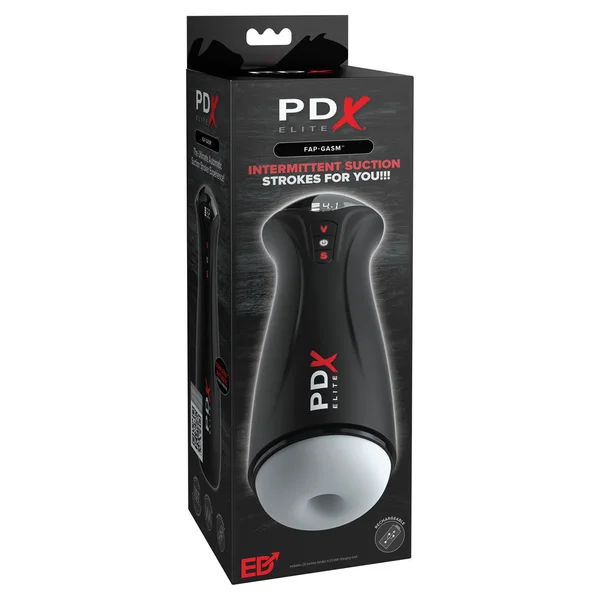 PDX Elite Fuck-Gasm - Flesh - USB Rechargeable Sucking & Vibrating Auto Stroker — image 6 of 10