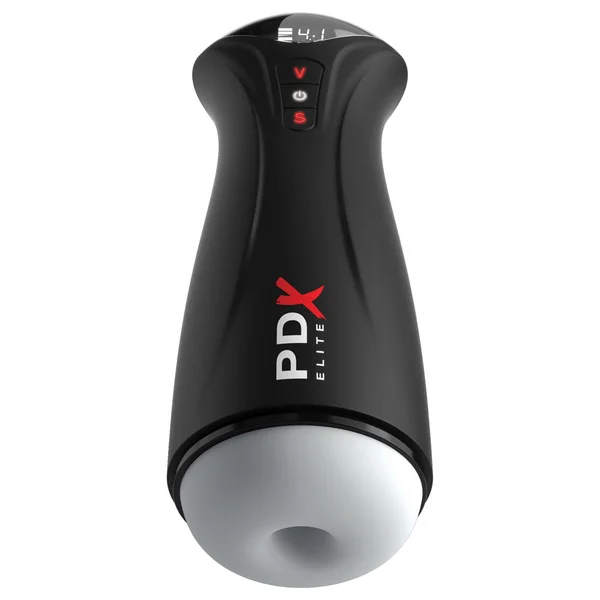 PDX Elite Fuck-Gasm - Flesh - USB Rechargeable Sucking & Vibrating Auto Stroker — image 2 of 10