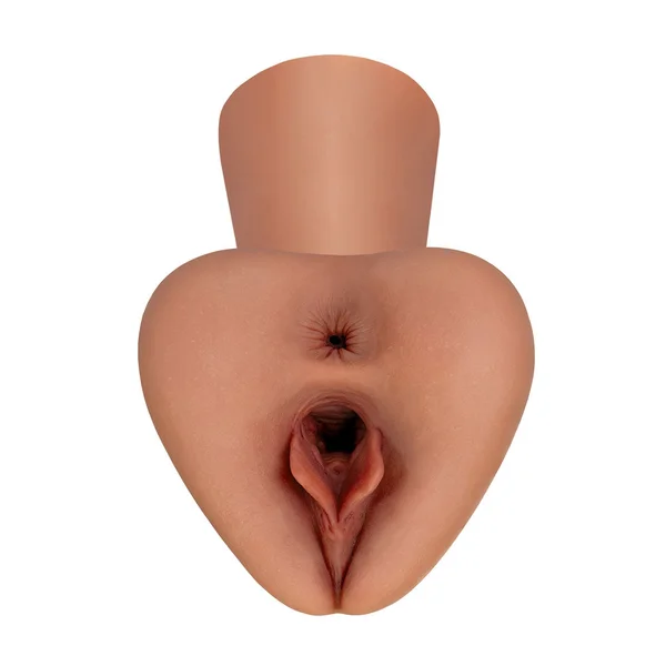 PDX Plus Pick Your Pleasure Stroker XL - Brown - Brown Vagina Stroker — image 2 of 4
