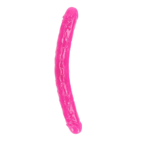 REALROCK 38 cm Double Dong Glow - Pink - Pink 38 cm (15'') Double Dong — image 4 of 7