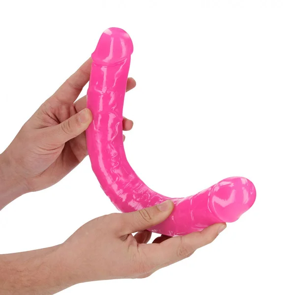 REALROCK 38 cm Double Dong Glow - Pink - Pink 38 cm (15'') Double Dong — image 2 of 7