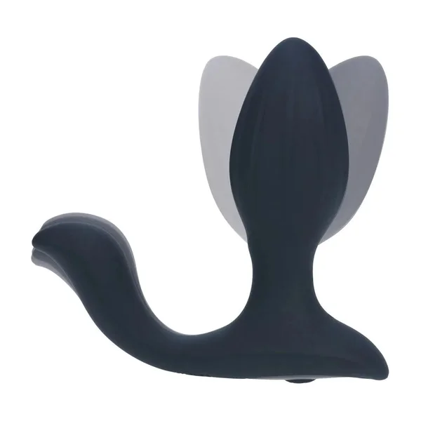 LEVELZ Vibrating & Rotating Anal Plug with Ball Stimulator - Black 10.7 cm USB Rechargeable Vibrating Butt Plug — image 4 of 8