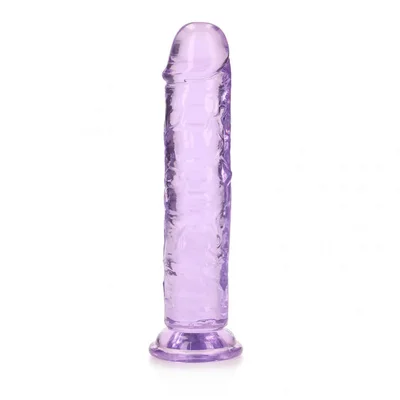 realrock 18 cm straight dildo purple purple 18 cm 7 dong