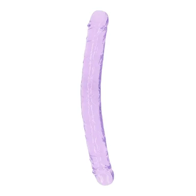 realrock 34 cm double dong purple purple 34 cm 14 double dong