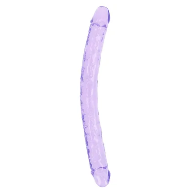 realrock 45 cm double dong purple purple 45 cm 18 double dong