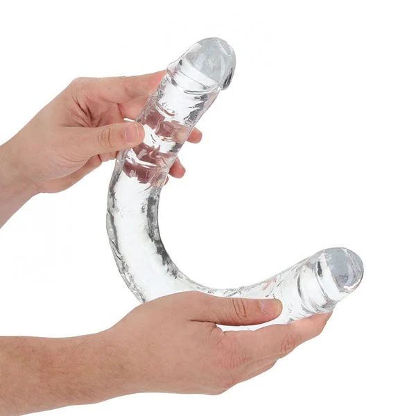 REALROCK 45 cm Double Dong - Clear - Clear 45 cm (18'') Double Dong — image 2 of 4