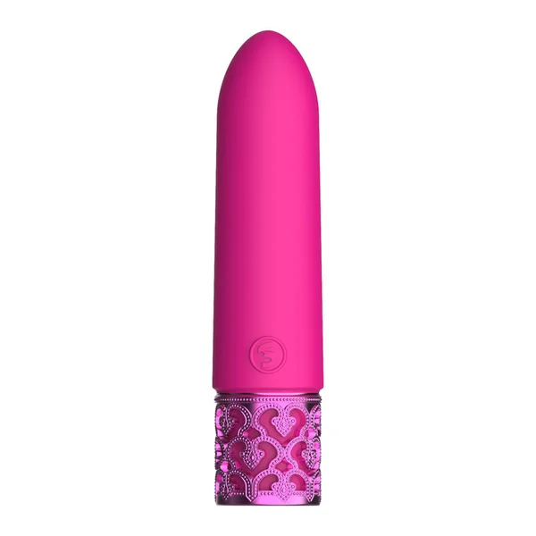 ROYAL GEMS Imperial - Silicone Rechargeable Bullet - Pink 10 cm USB Rechargeable Bullet — image 2 of 6