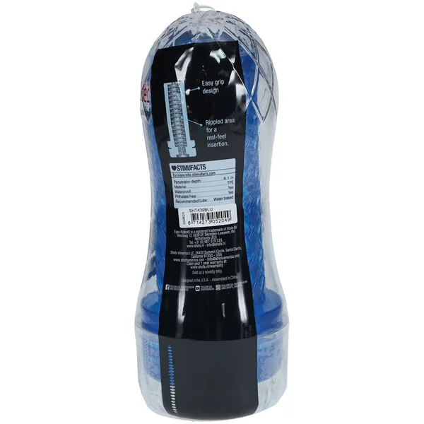 SHOTS Easy Rider - Blue - Blue Vagina Stroker — image 5 of 5
