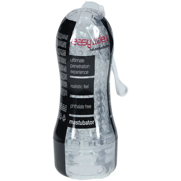 SHOTS Easy Rider - Clear - Clear Vagina Stroker — image 3 of 5