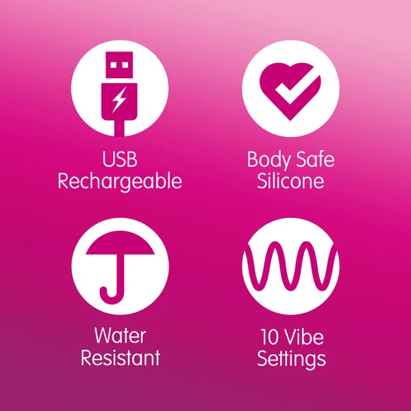 Skins Super Excite Rechargeable Pink Bullet - Pink USB Rechargeable Bullet — image 6 of 6