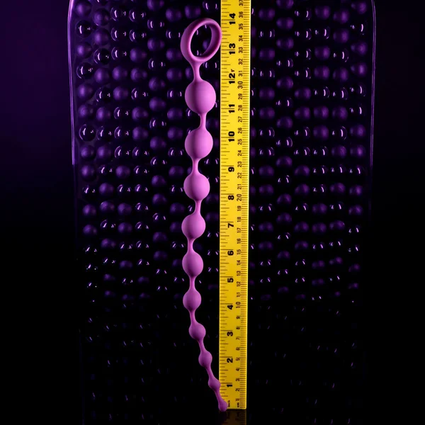 Selopa BEADED ADVENTURE - Purple 35.5 cm Anal Beads — image 8 of 8