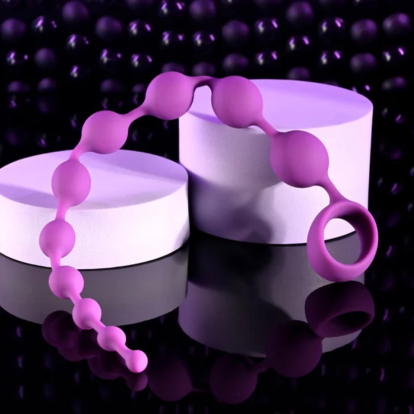 Selopa BEADED ADVENTURE - Purple 35.5 cm Anal Beads — image 2 of 8