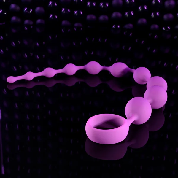 Selopa BEADED ADVENTURE - Purple 35.5 cm Anal Beads — image 6 of 8