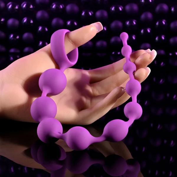 Selopa BEADED ADVENTURE - Purple 35.5 cm Anal Beads — image 4 of 8