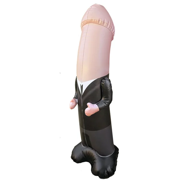 S-LINE The Dickheads - Groom Bop Bag - 100 cm Inflatable Penis Punching Bag — image 2 of 3