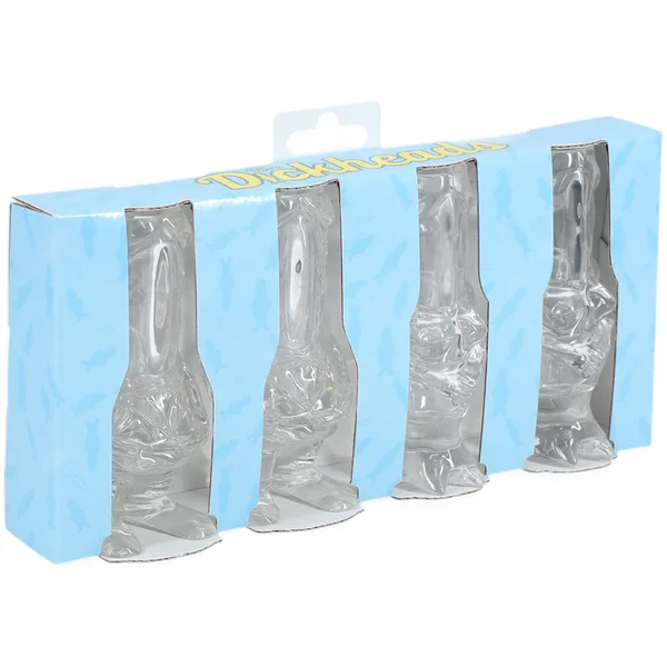 S-LINE The Dickheads - Couples Tall Shot Glasses - Clear Novelty 44 ml Shot Glasses - 4 Pack — image 4 of 4