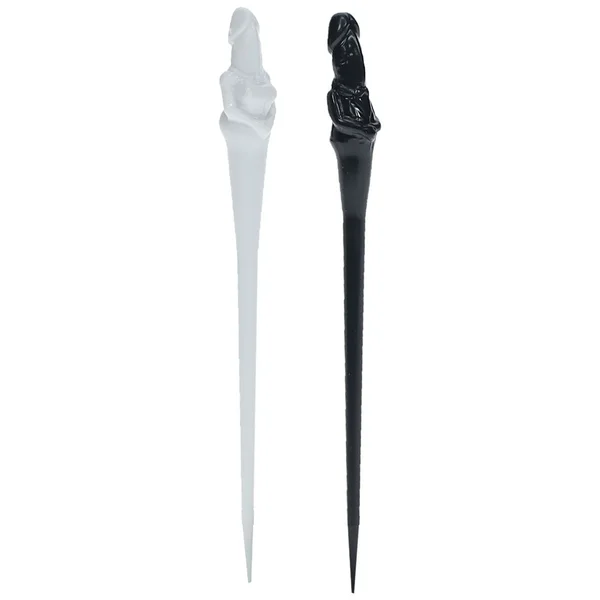 S-LINE The Dickheads - Couples Toothpicks - Black/White Novelty Toothpicks - 20 Pack — image 2 of 2