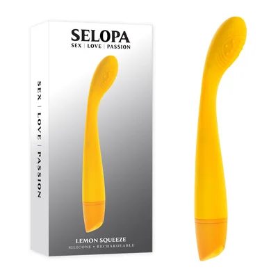 selopa lemon squeeze yellow 184 cm usb rechargeable vibrator