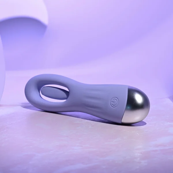 Selopa IN A FLAP - Purple 15 cm USB Rechargeable Flicking Stimulator