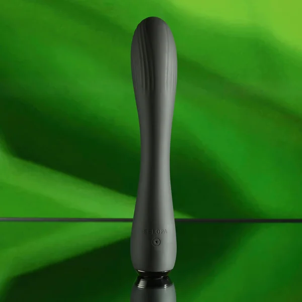 Selopa MIDNIGHT MAGIC - Black 20.2 cm USB Rechargeable Vibrator — image 4 of 9