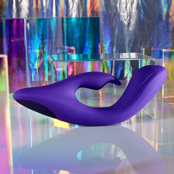 Selopa POSEABLE BUNNY - Purple 21 cm USB Rechargeable Poseable Rabbit Vibrator — image 7 of 9