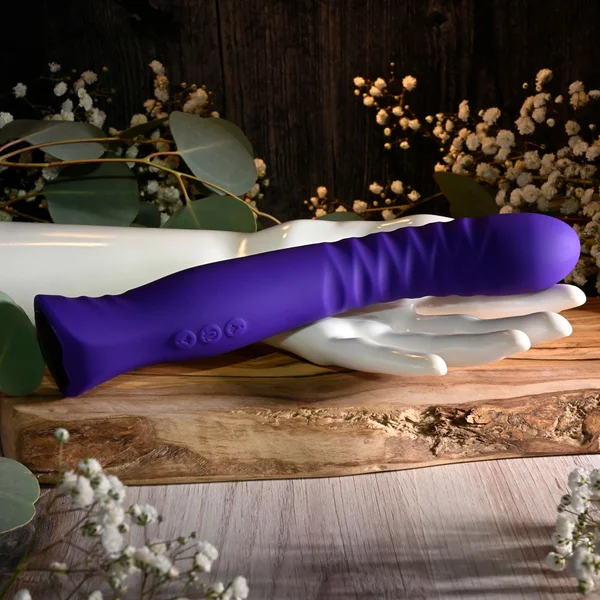 Selopa TRIXXXIE - Purple 22.2 cm USB Rechargeable Vibrator — image 6 of 8