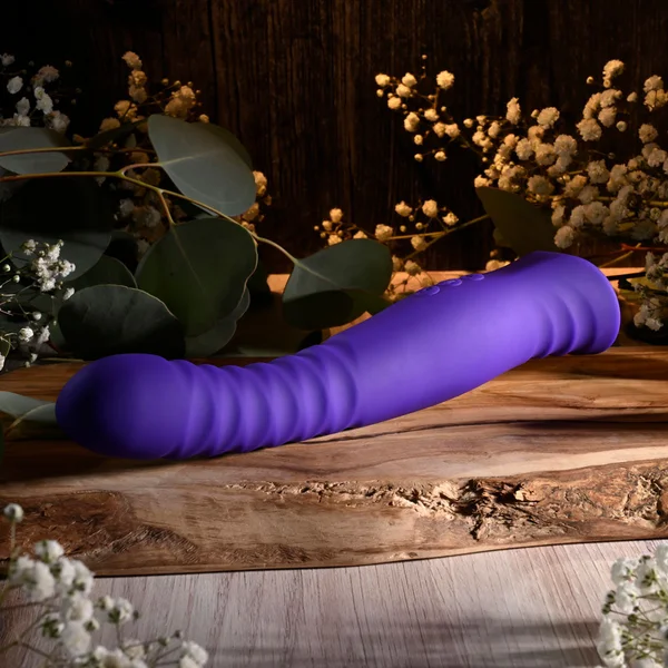 Selopa TRIXXXIE - Purple 22.2 cm USB Rechargeable Vibrator — image 5 of 8