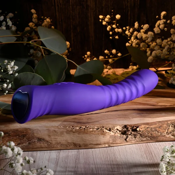 Selopa TRIXXXIE - Purple 22.2 cm USB Rechargeable Vibrator — image 4 of 8