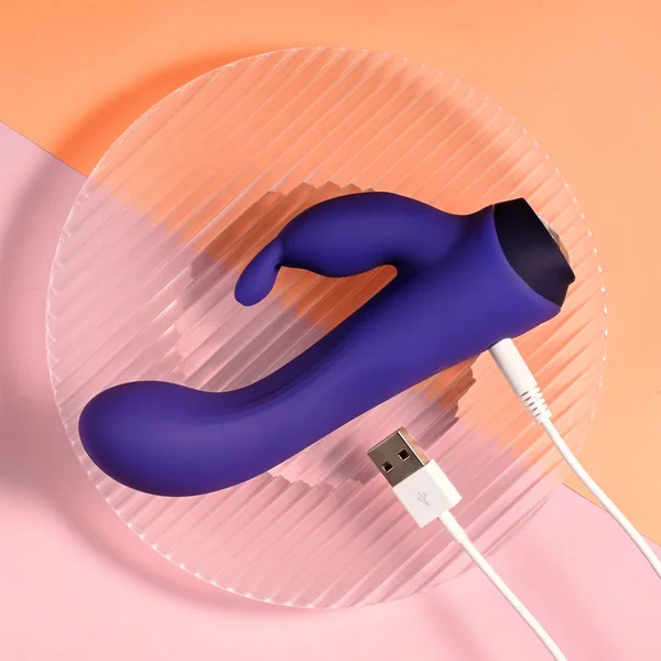 Selopa PLUM JOB - Purple 13.5 cm USB Rechargeable Rabbit Vibrator — image 9 of 9