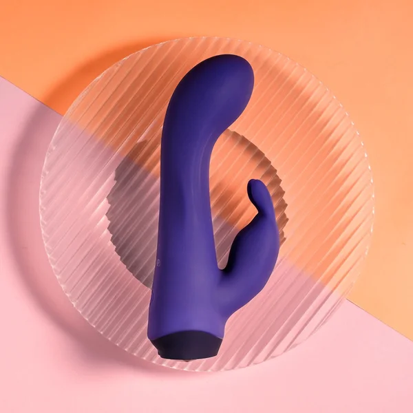Selopa PLUM JOB - Purple 13.5 cm USB Rechargeable Rabbit Vibrator — image 2 of 9