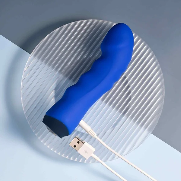 Selopa BLUE BANGER - Blue 13.6 cm USB Rechargeable Vibrator — image 8 of 8