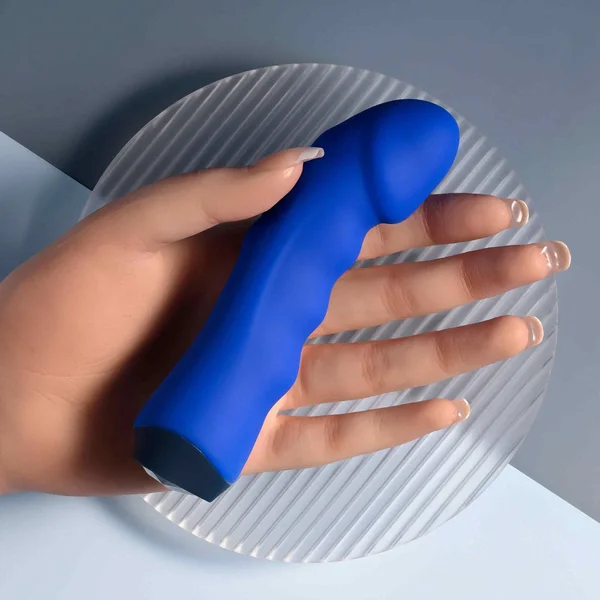 Selopa BLUE BANGER - Blue 13.6 cm USB Rechargeable Vibrator — image 5 of 8