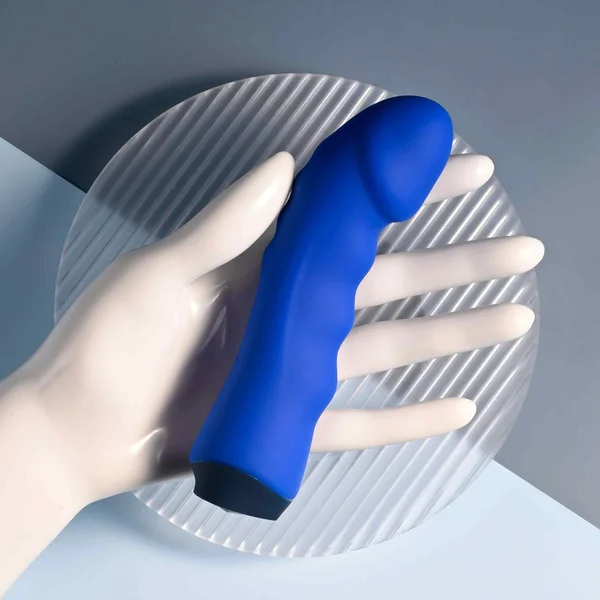 Selopa BLUE BANGER - Blue 13.6 cm USB Rechargeable Vibrator — image 6 of 8