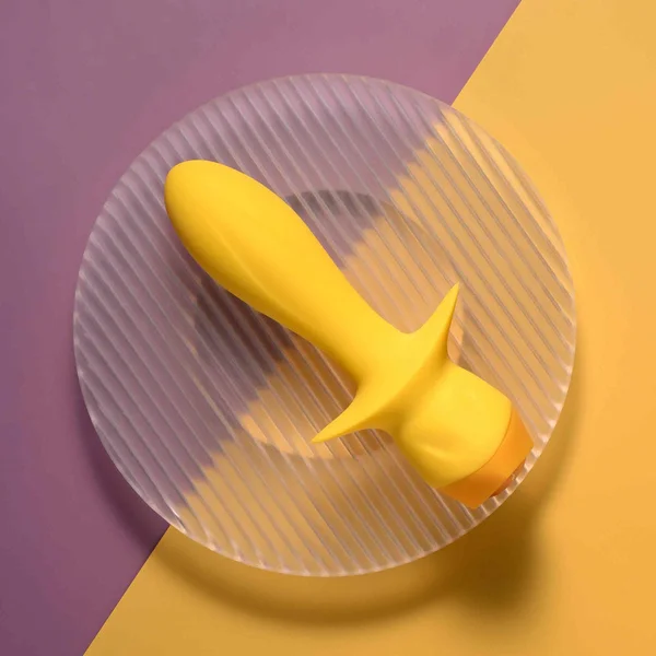 Selopa MELLOW YELLOW - Yellow 13.5 cm USB Rechargeable Vibrating Anal Plug — image 2 of 8