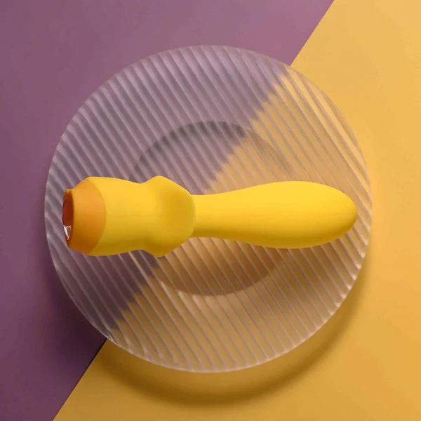 Selopa MELLOW YELLOW - Yellow 13.5 cm USB Rechargeable Vibrating Anal Plug — image 5 of 8