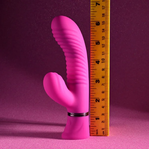 Selopa NEXT WAVE - Pink 16.4 cm USB Rechargeable Dual Vibrator — image 8 of 9