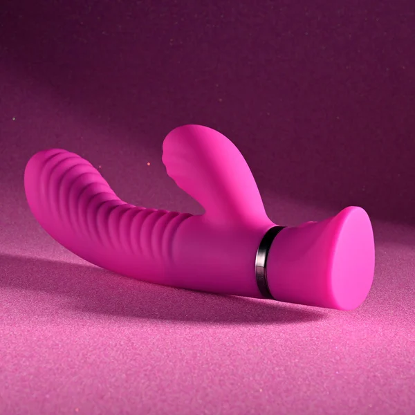 Selopa NEXT WAVE - Pink 16.4 cm USB Rechargeable Dual Vibrator — image 6 of 9