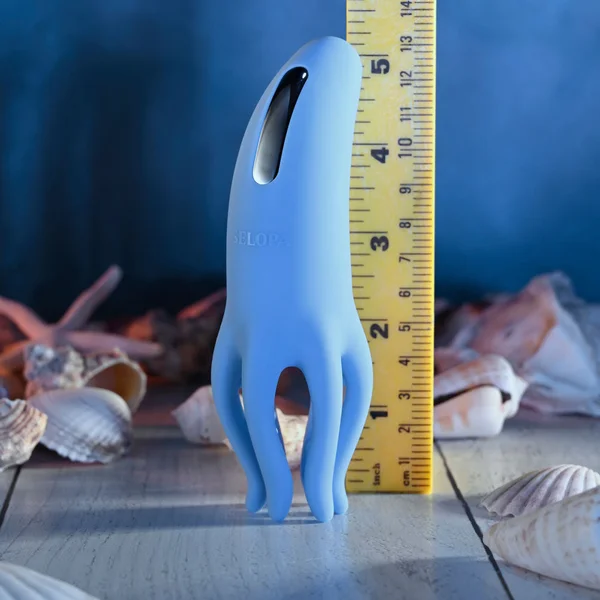 Selopa TENTACLE TICKLER - Blue USB Rechargeable Vibrating Stimulator — image 9 of 9