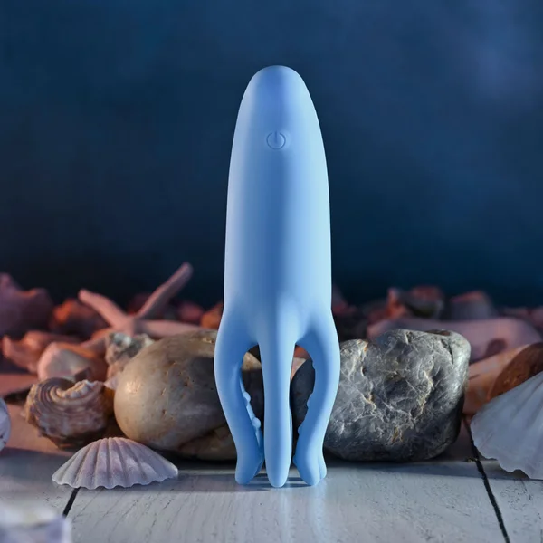 Selopa TENTACLE TICKLER - Blue USB Rechargeable Vibrating Stimulator — image 3 of 9