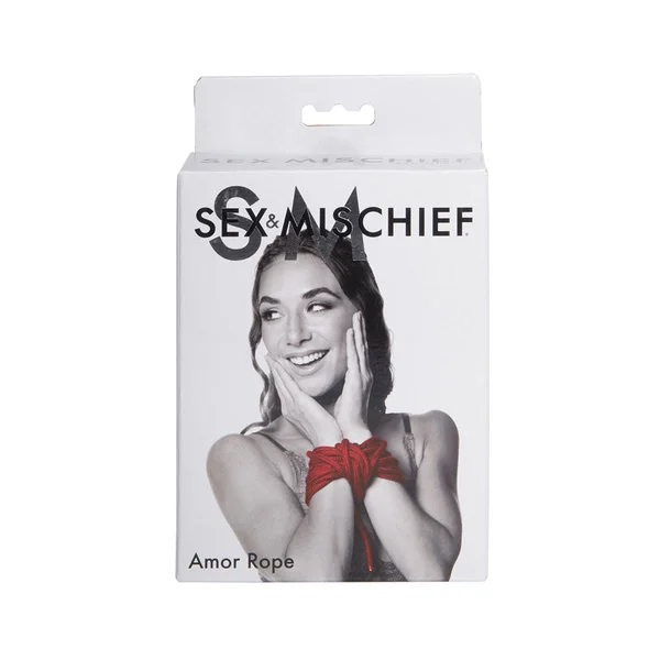 Sex & Mischief Amor Rope - 2 Red Bondage Ropes - 4.5 m Lengths — image 7 of 8